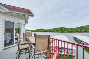 Lake It Easy Waterfront Ozarks Condo with Balcony!